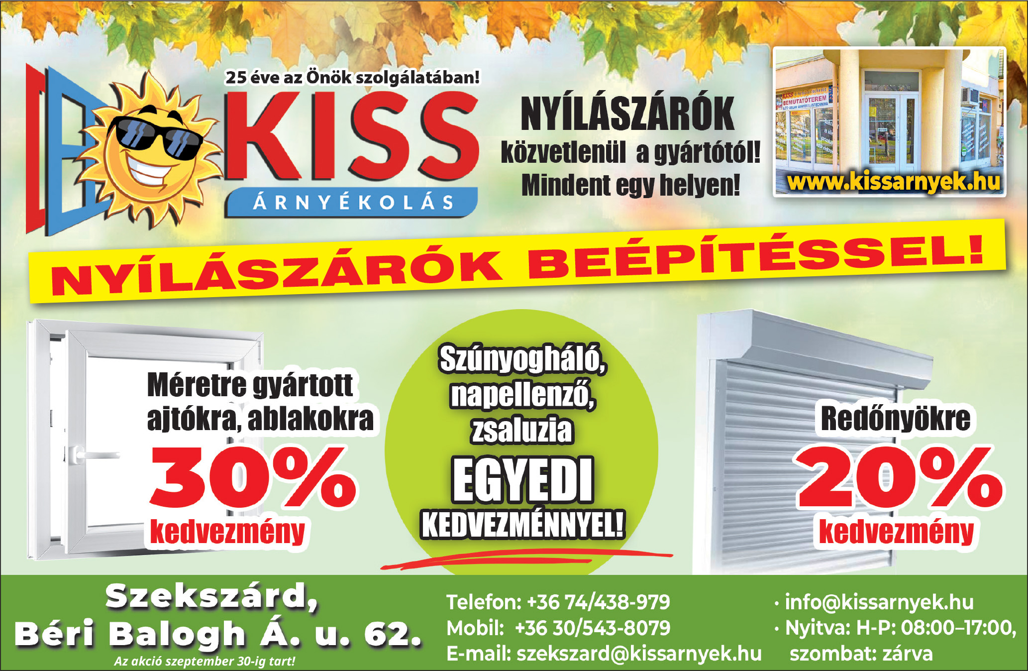 Kiss Árnyékolás